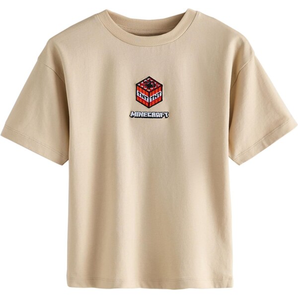 Next Tričko béžová / červená / čierna / biela 65882359