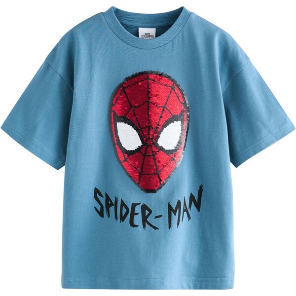 Next Tričko dymovo modrá / červená / biela 65887894