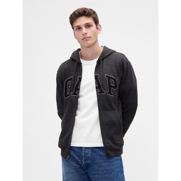 GAP Zip-up hoodie with logo - Mens 66322639