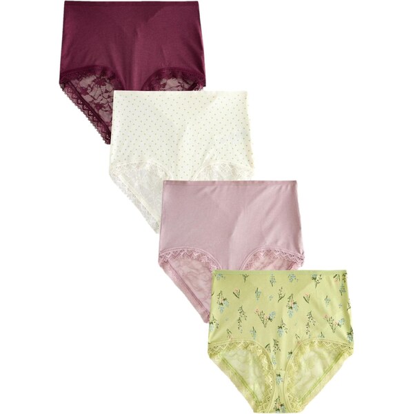 Next Nohavičky svetlozelená / svetlofialová / vínovo červená / 65660381