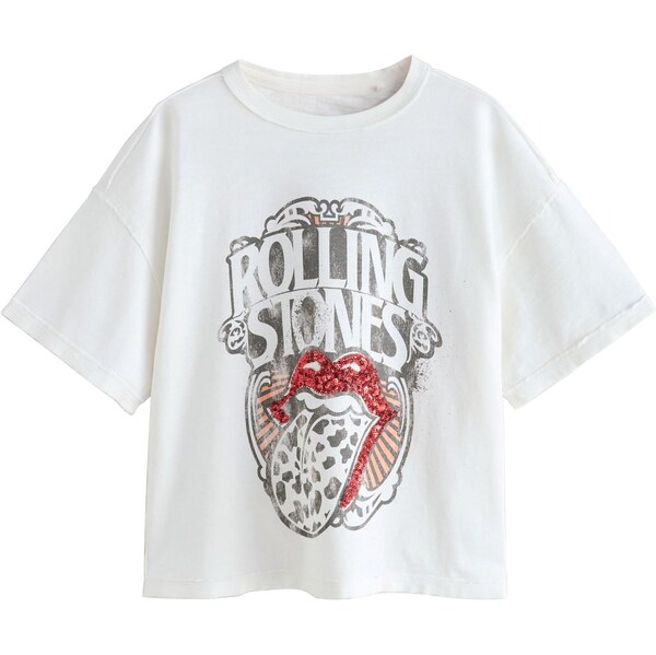 Next Tričko oranžová / červená / čierna / biela 65885767