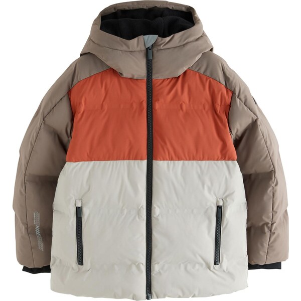 Next Prechodná bunda hnedá / oranžová / biela 65772977