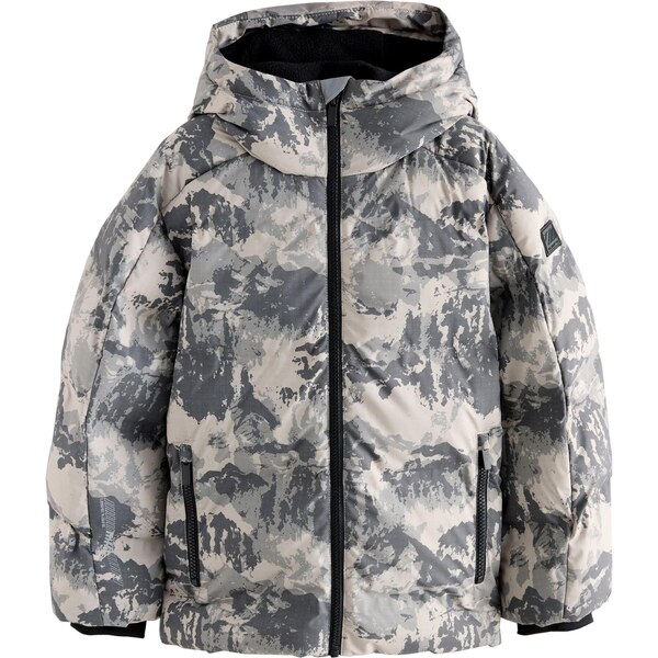 Next Zimná bunda svetlobéžová / sivá / kaki 65887850