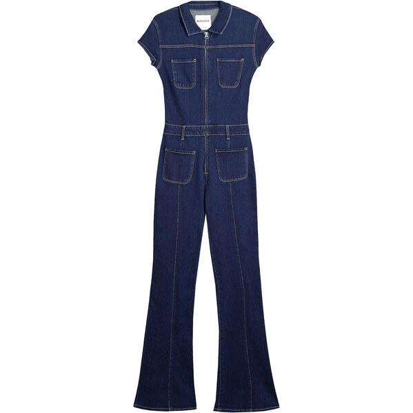 Bershka Overal námornícka modrá 65835339