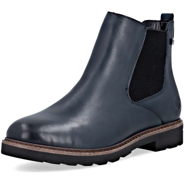 RIEKER Dámska členková obuv REMONTE D2Q70-14 modrá W5 65141602