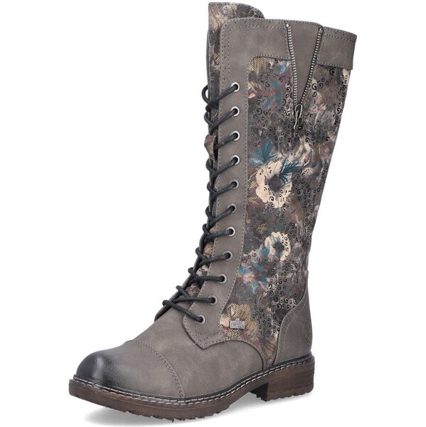 Dámske čižmy RIEKER 94731-90 sivá W5 65141616