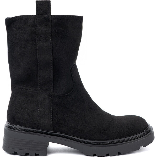 Shelvt Stylish ankle boots with a thick black sole 65143690