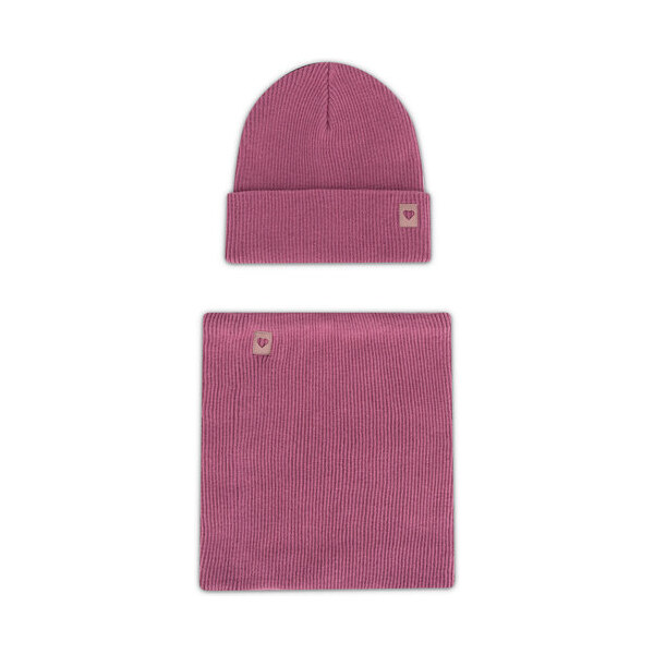 Súprava čiapka a tunelový šál Nelli Blu 60800292