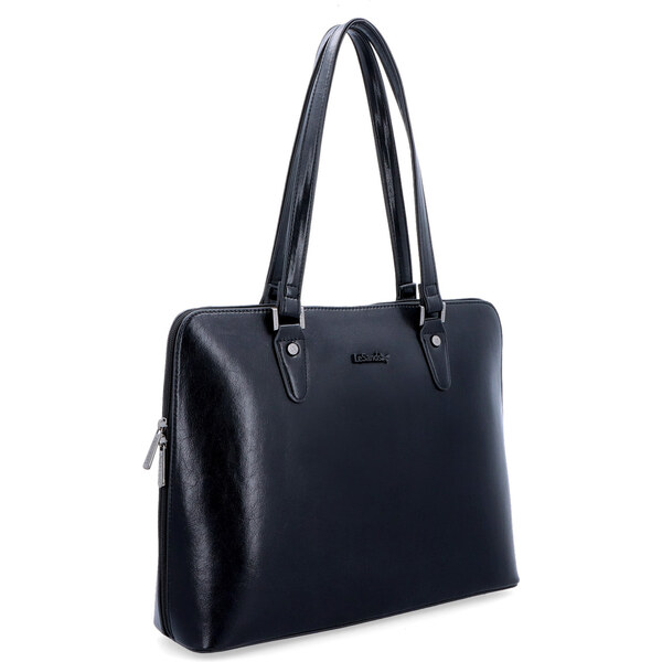 Kabelka zo syntetickej kože cez rameno Le Sands čierna 7709 C 65143863