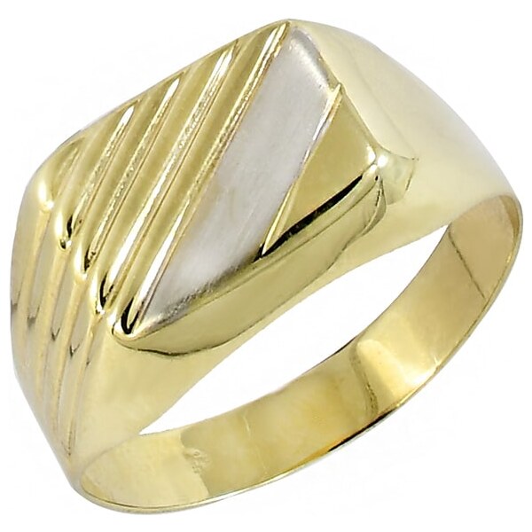 Zlatý pánsky prsteň Glare 1454 65143906