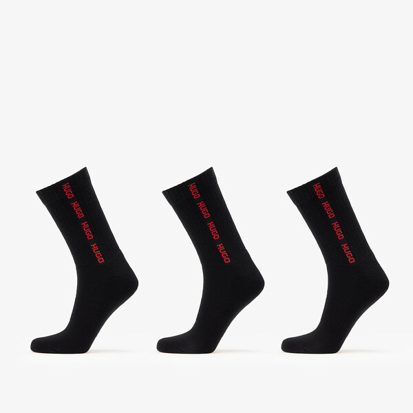 Hugo Boss 3-Pack Qs Rib Tape Md Black 43-46 65148119