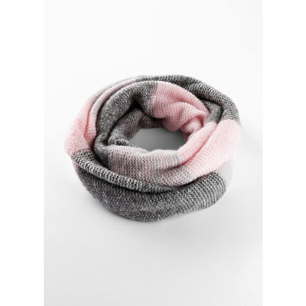 bonprix Tunelový šál pastell, farba ružová 44790756