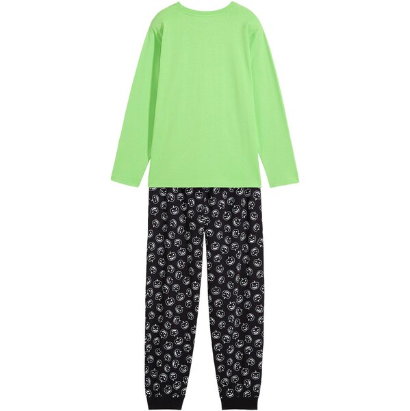 bonprix Pyžamo (2-dielne) z čistej bio bavlny, farba zelená 57156945