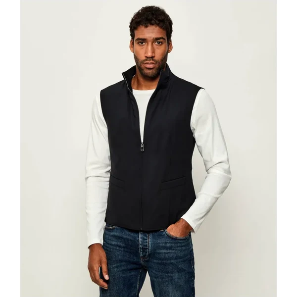 Joop! Obojstranný vesta Wake-J2 | Slim Fit | s prímesou vlny 65145238