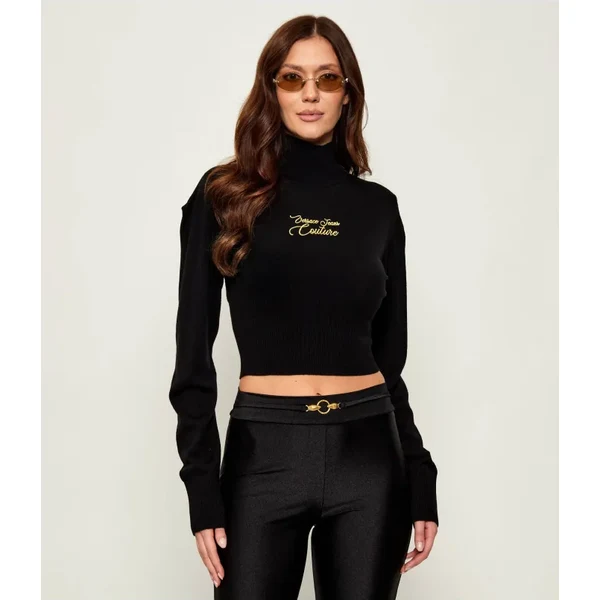 Versace Jeans Couture Rolák | Cropped Fit | s prímesou vlny 65145342