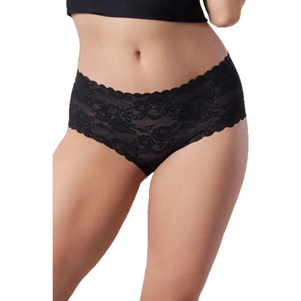 JULIMEX Dámske nohavičky Bellie black maxi 62231858