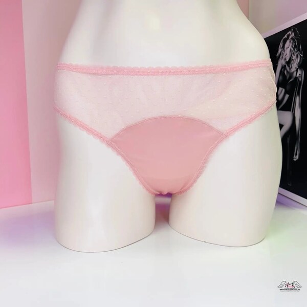 Victorias Secret Ľahké a priedušné sieťované tangá v štýlovom dizajne 65202399