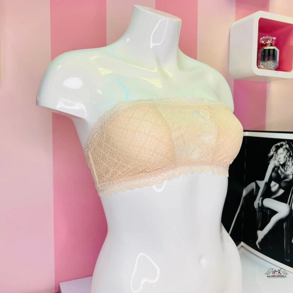 Victorias Secret Čipková braletka s miernou podporou v štýle Agent 46574522