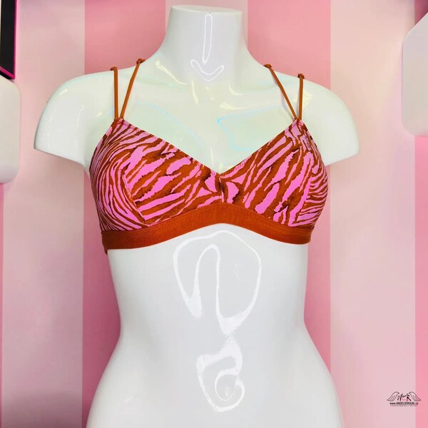 Victorias Secret Farebná braletka s motívom zebry pre štýlový vzhľad 65202413