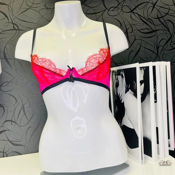 Agent Provocateur Megan Bra Pink/Red 46574679