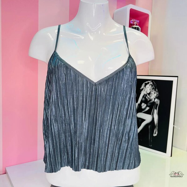 Victorias Secret Elegantný Lesklý Top s Nastaviteľnými Ramienkami 46752320