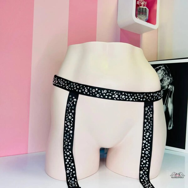 Victorias Secret Luxusný Podväzkový Pás Dream Angels s Trblietavými 46574290