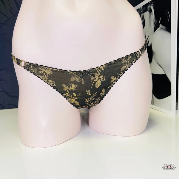 Agent Provocateur Leoni Thong Black/Gold 65202515
