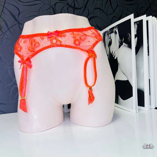 Agent Provocateur Brittnia Suspender Orange 46574263