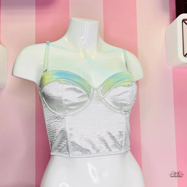 Victorias Secret Strieborný korzet 47813187