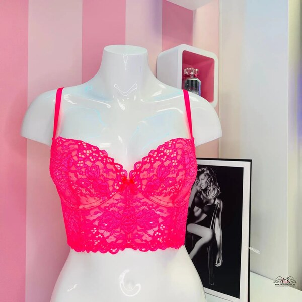 Victorias Secret Čipkový nízky korzet 65202523