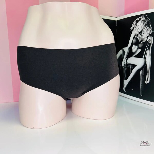 Široké nohavičky v čiernej farbe s logom PINK pre maximálne pohodlie 65202583