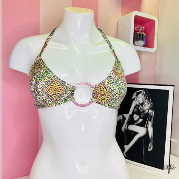 Victorias Secret Plavkový top s kovovým akcentom pre elegantný letný 46574361