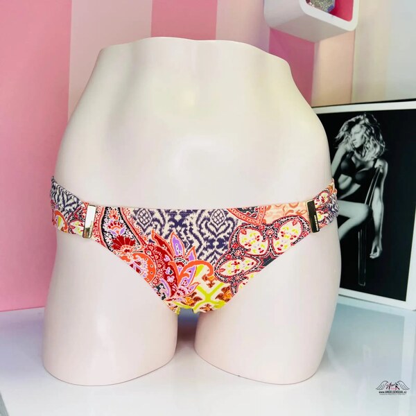 Victorias Secret Luxusná Elegancia: Spodná Časť Plaviek so Zlatými 46574984