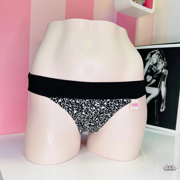 PINK Dámsky žiadaný plavkový spodný diel s vysokým pásom pre elegantný 46574944