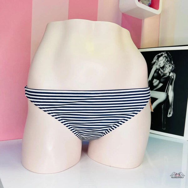 Victorias Secret Elegantný Pruhovaný Plavkový Spodok pre Nadčasový 46574949
