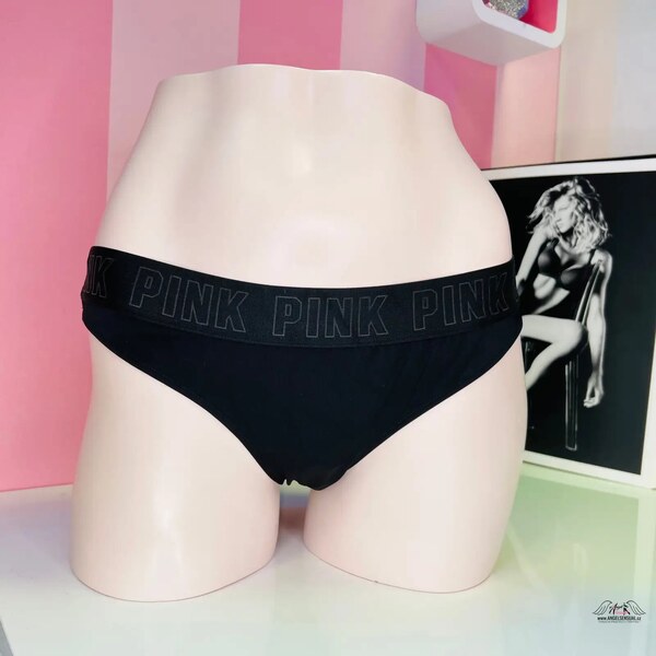 Brazílsky Spodný Diel Plaviek s Nápisom PINK pre Zmyselný Letný Štýl 46574952