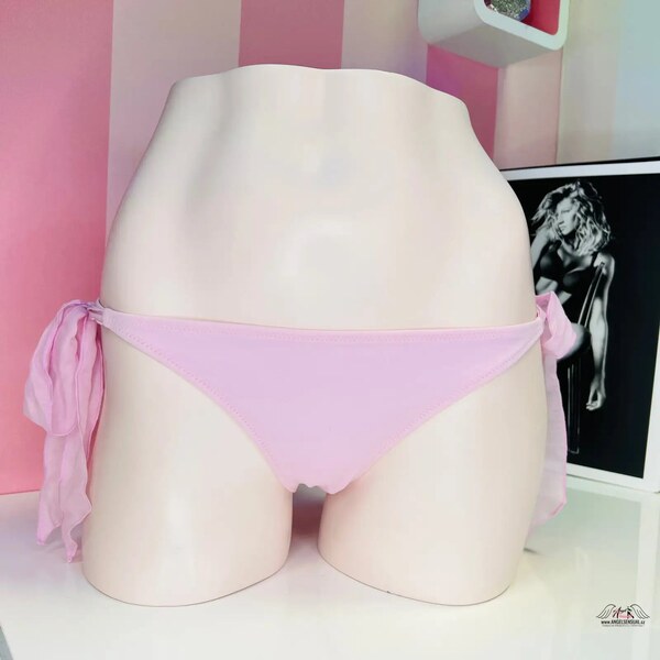 Victorias Secret Elegantný Spodný Diel Plaviek: Mašľa a Krajkový 46574957