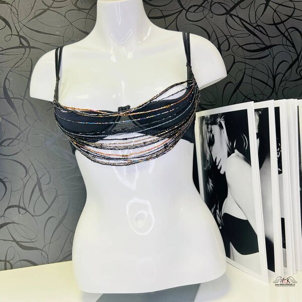 Agent Provocateur Lidija: Elegantná a pohodlná podprsenka s korálkami 46574745