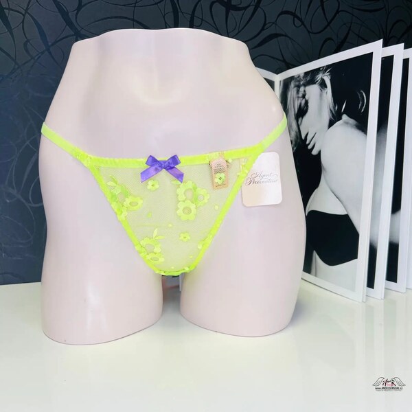 Agent Provocateur Sieťované tangá Brittnie 46574916