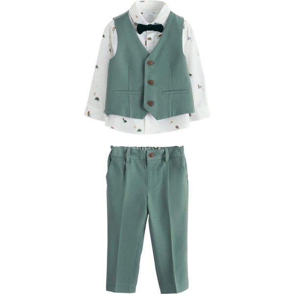 Next Set hnedá / mätová / čierna / biela 65658793