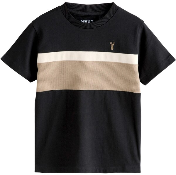 Next Tričko béžová / krémová / čierna 65880893