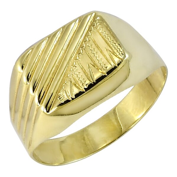 Zlatý pánsky prsteň Glare 1457 65148142