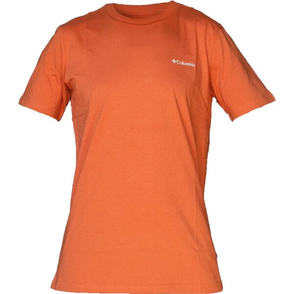 Oranžové pánske bavlnené tričko Columbia Rapid Ridge Back Graphic Tee 65151745