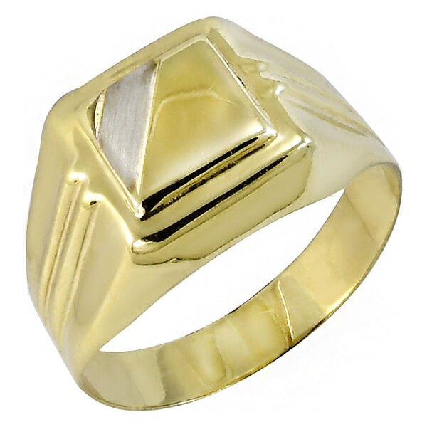 Zlatý pánsky prsteň Glare 1458 65152360