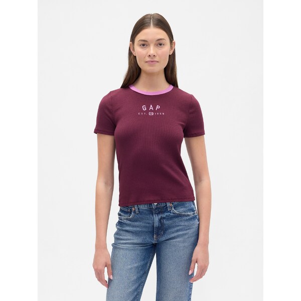 GAP Dámske Crop tričko s logom 637782-11 66265496