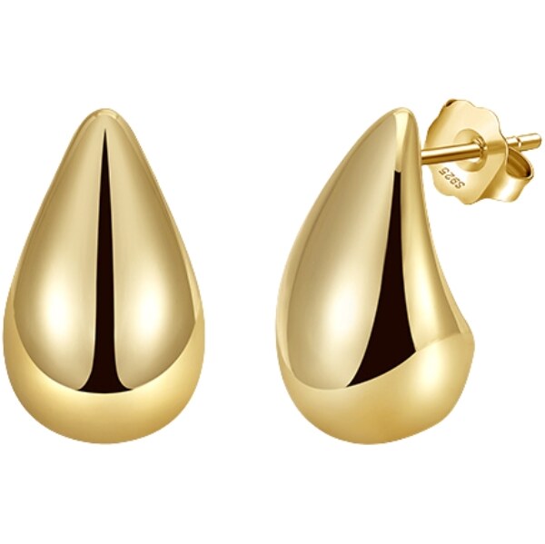 MAJYA Strieborné náušnice DEBORA pozlátené 11893 65260540