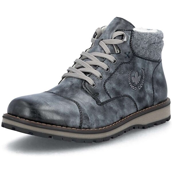 Pánska členková obuv RIEKER 38400-15 modrá W5 65153251