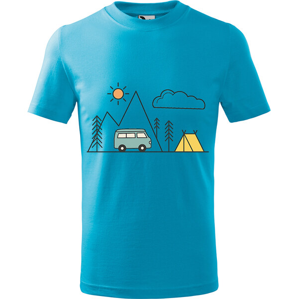 Handel Detské tričko - Výlet s karavanom 65153287