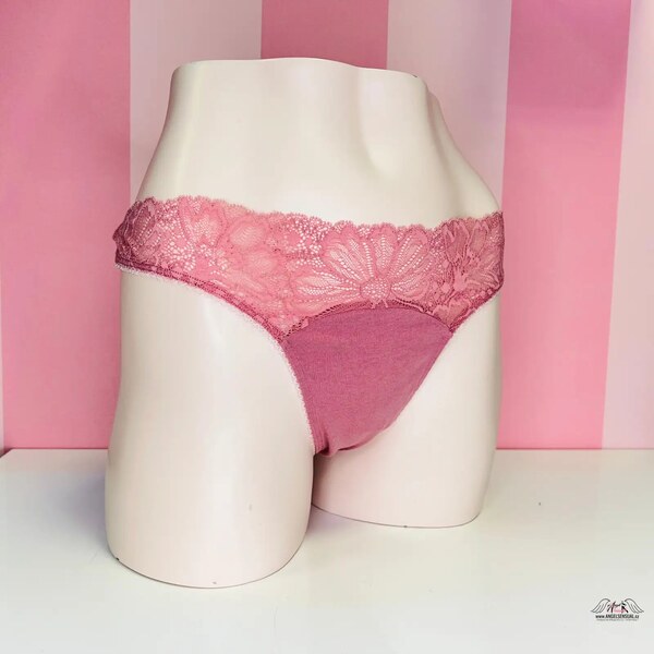 Victorias Secret Tangá s čipkou 48207752
