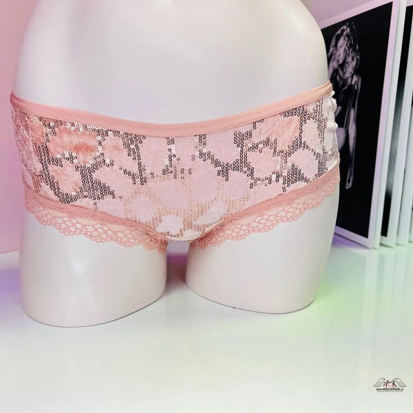 Victorias Secret Nohavičky s flitrami 46574457